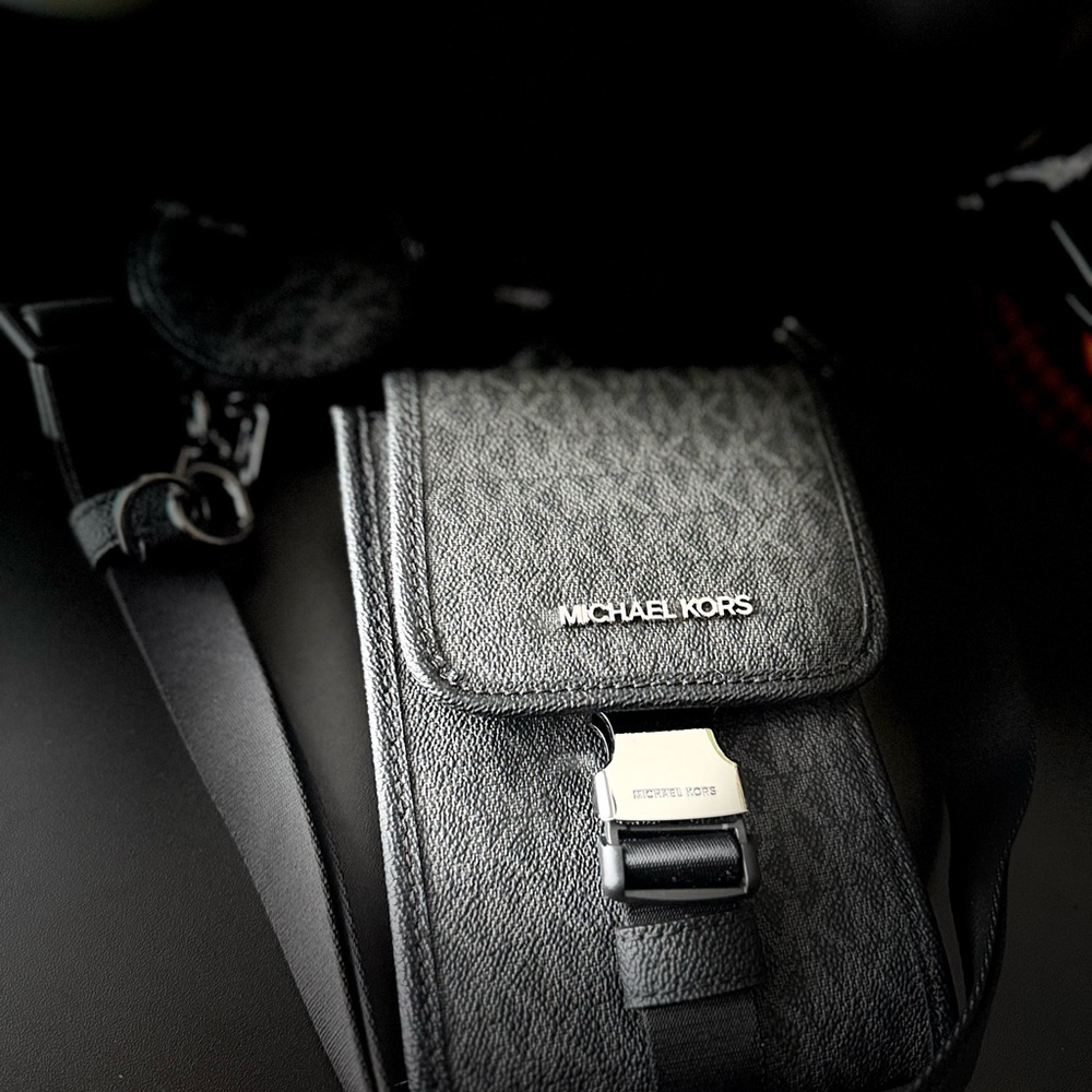 Michael Kors Gray Belt Bag